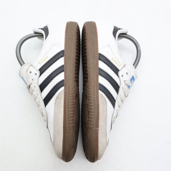 Adidas Samba OG Women's Size 6 Cloud White/Core Black Sneakers IG9030 - Picture 8 of 11